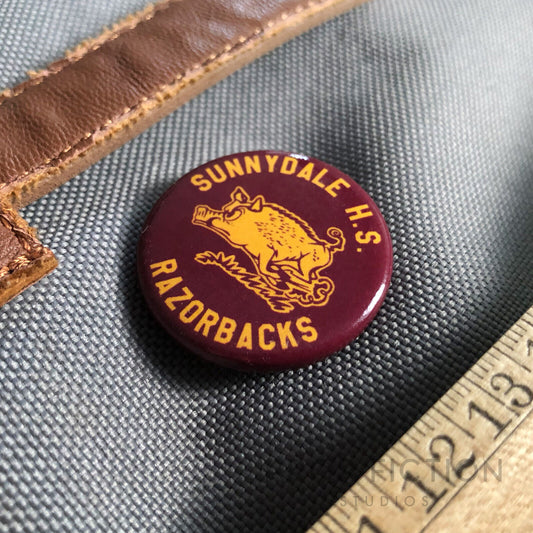 Buffy the Vampire Slayer: Prop Sunnydale Razorbacks 1.25” Cosplay Button Badge