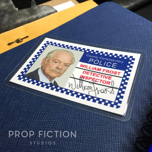 Cosplay Wallet Display: Prop DI Frost County Warrant Card / Cosplay Detective Wallet ID Card