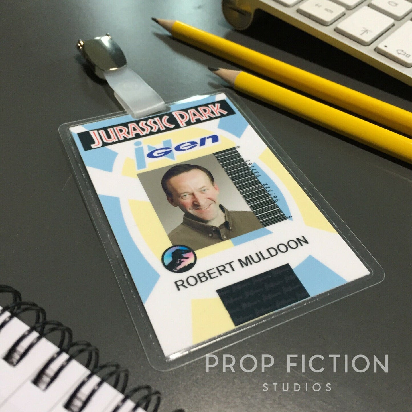 JP / JPU - Prop InGen Security Clip-on Badges / Employee Cosplay ID Cards