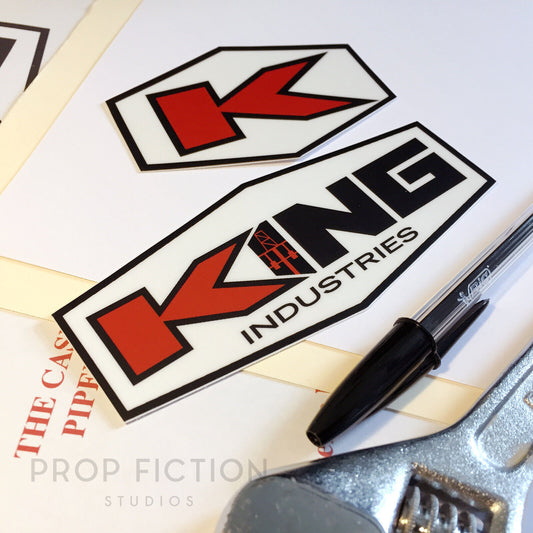 James Bond 007 Cosplay Display: The World is Not Enough TWINE - Prop King Stickers / Set Decals