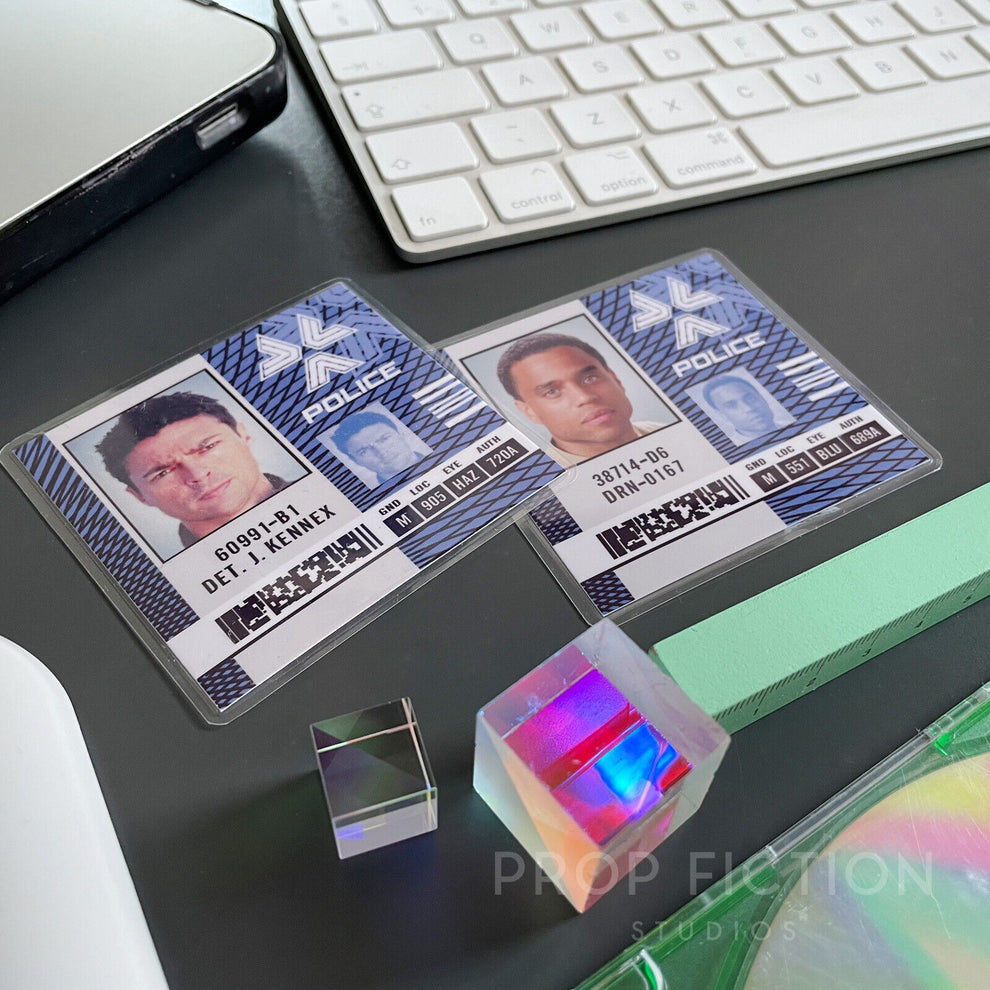 Almost Human - Prop Detective Wallet Inserts / Cosplay Warrant Display ...