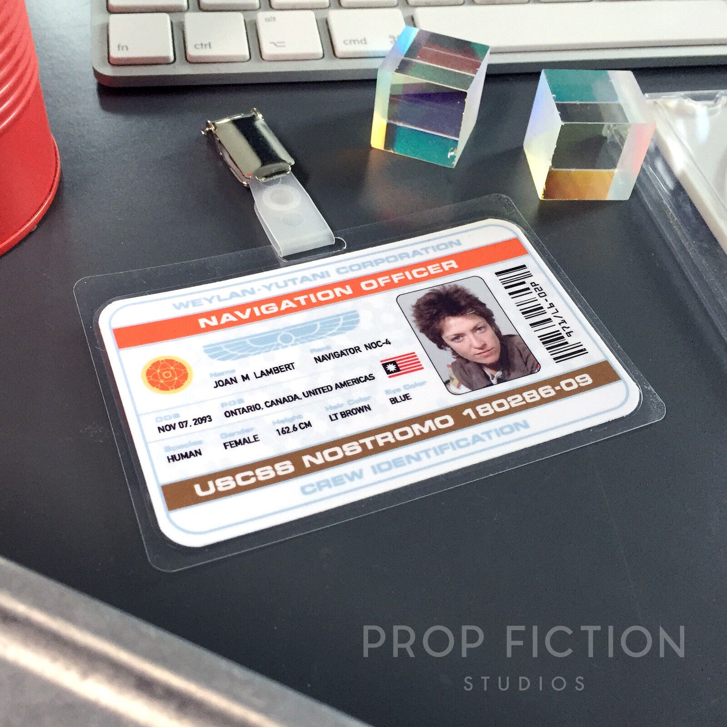 Cosplay Costume IDs: Prop USCSS Nostromo Weylan-Yutani Corporation Crew Cosplay ID Cards