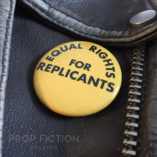 Blade Runner: Prop Replicants Rights 1.5" Button Badge / Promo Cosplay Costume