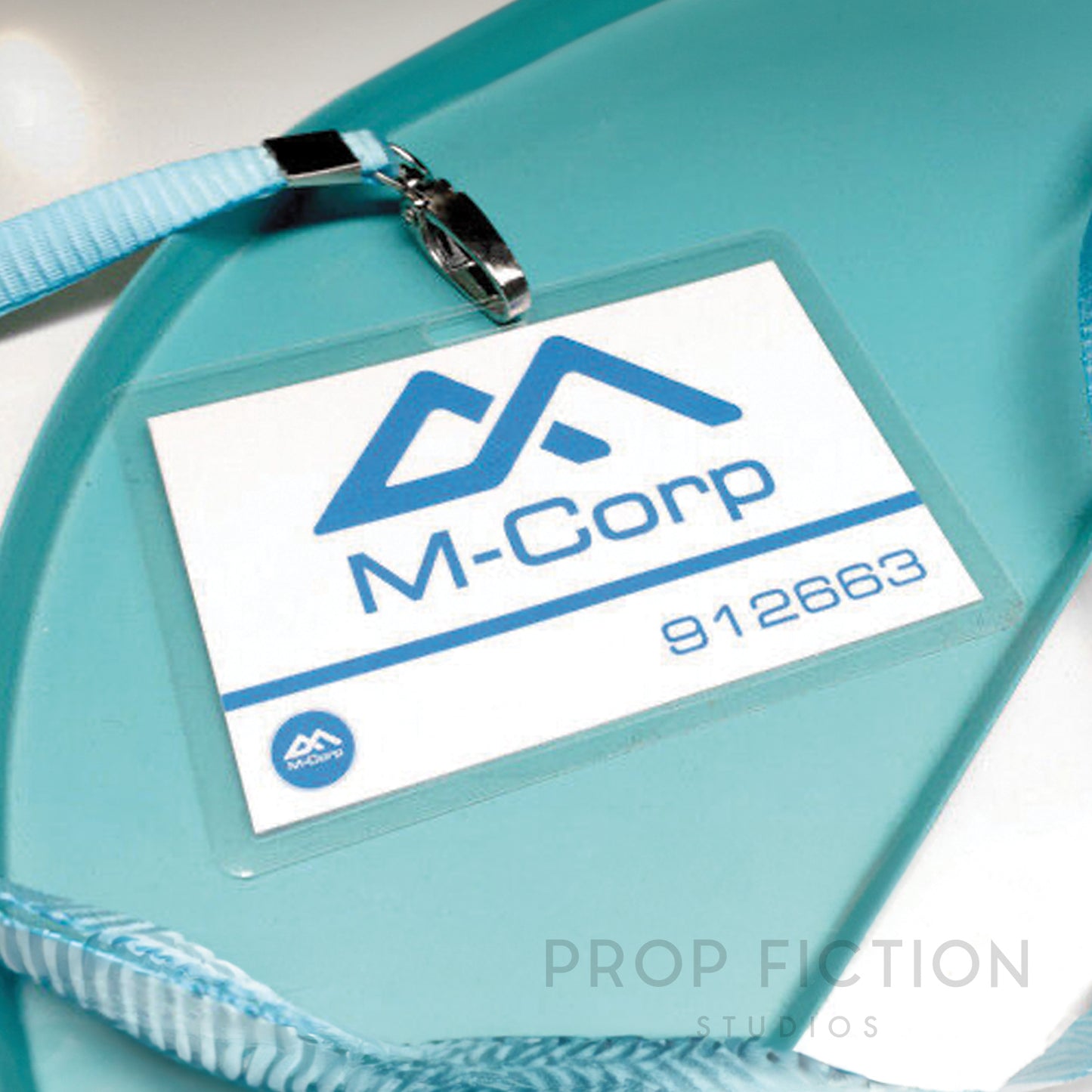 Cosplay Display Prop: M-Corp Lanyard ID Badge / Cosplay ID Card