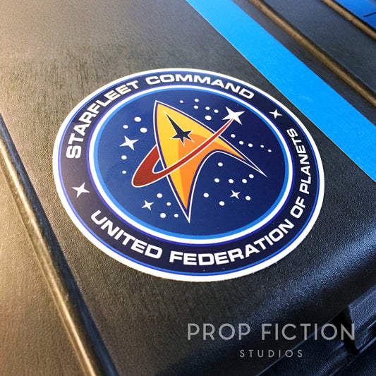 Cosplay Prop Federation / Starfleet Command Sticker / Starship Set Display Decal